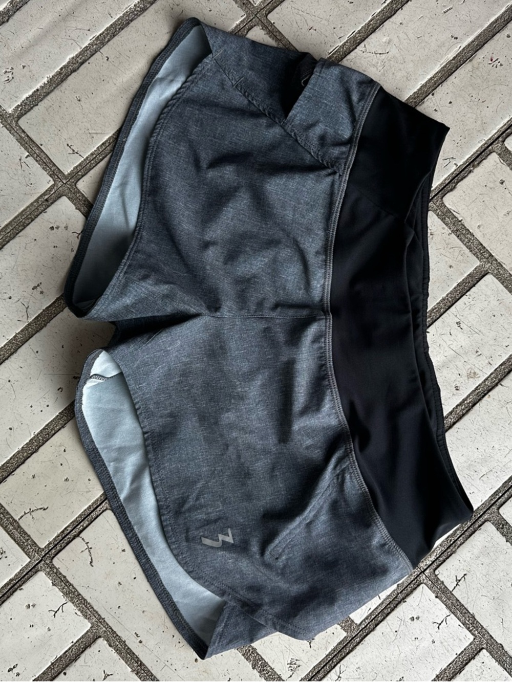 361 Degree Running Shorts with Black Waistband